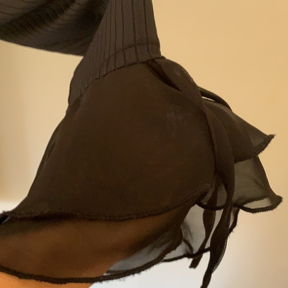 Multiples black holiday blouse size M - Picture 4 of 6